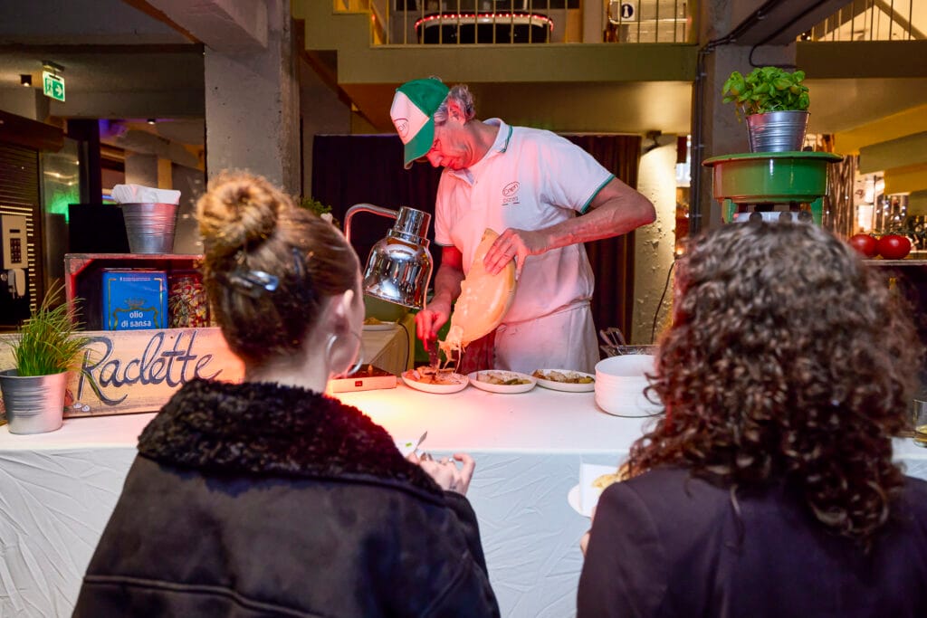 Raclette catering verzorgt door CapriCulinair